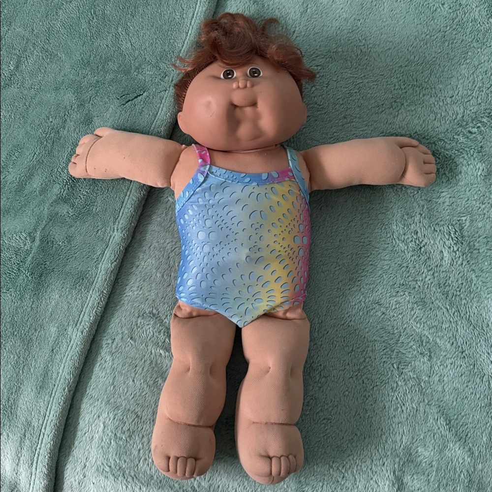 Doll with Colorful Swimsuit